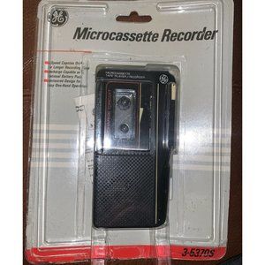 GE Microcassette Recorder 3-5370S Brand New